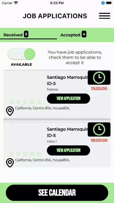 Craftsmen OnDemand Partner स्क्रीनशॉट